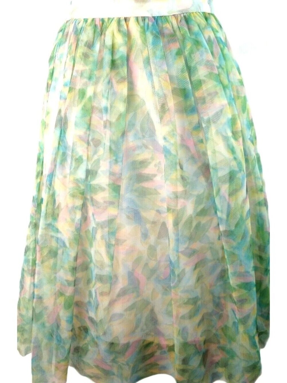 Disney Cinderella LC Lauren Conrad Skirt Princess Medium Tulle Cream Spring